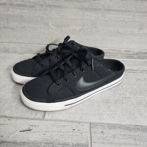 Nike Women's Court Legacy Mule Black Slip On 9.5